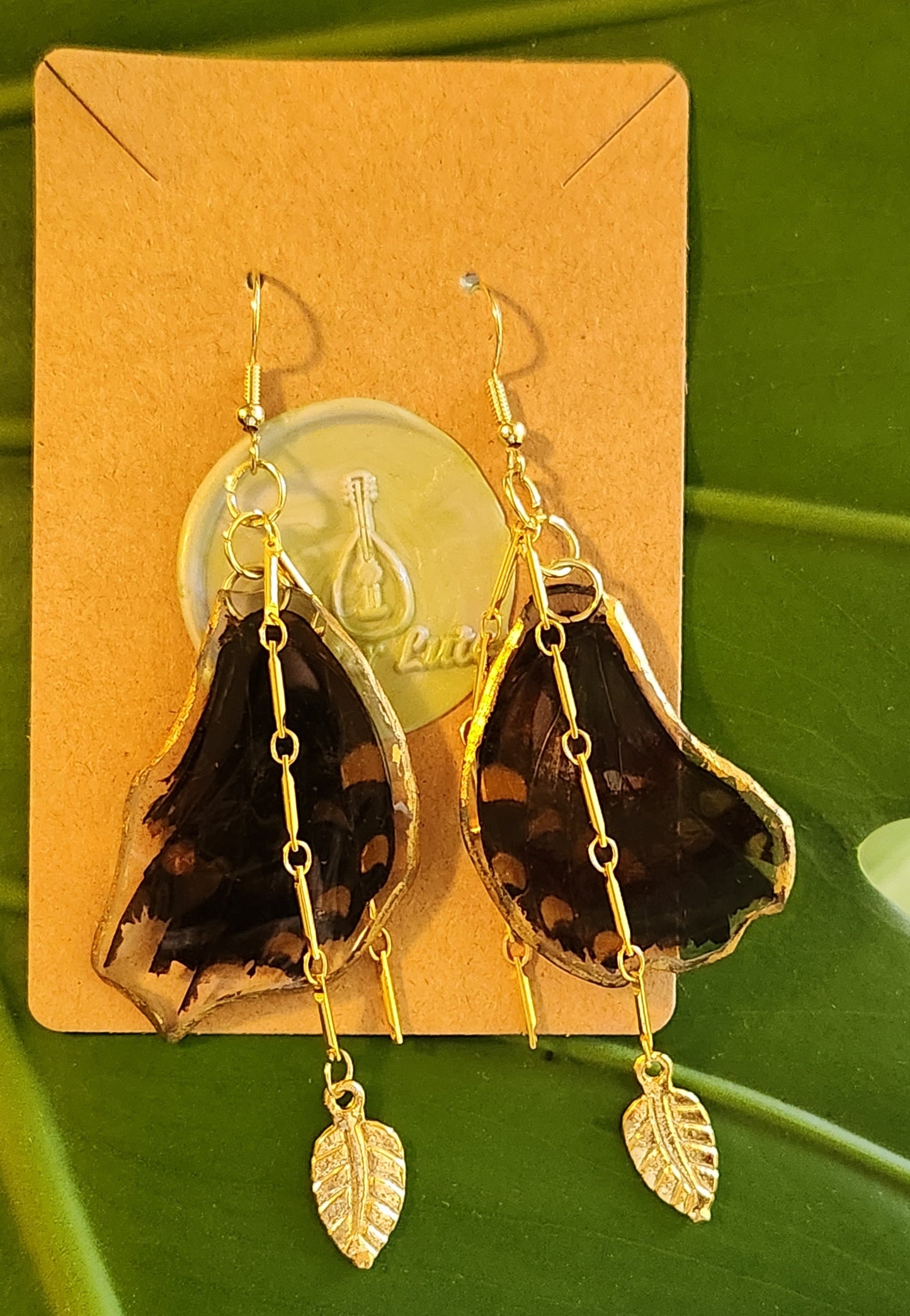 Gold Leaf ear-wings