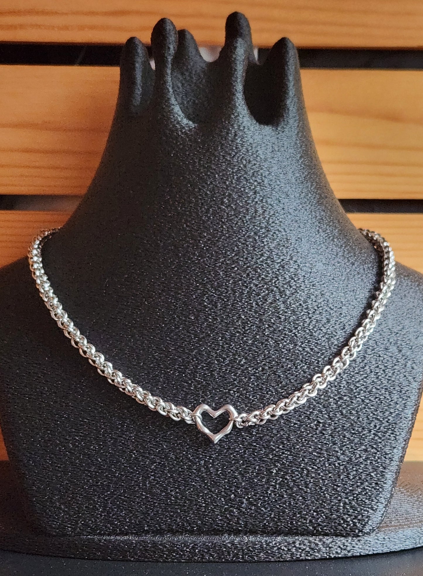 Hardware Heart Necklace