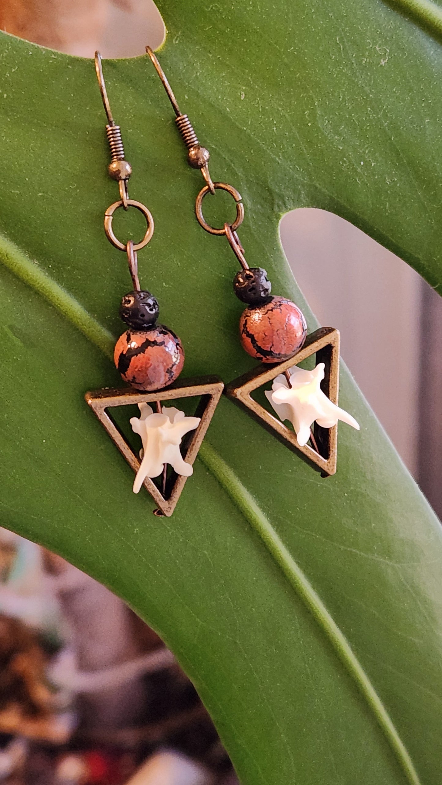 Snake vertebrae Earrings