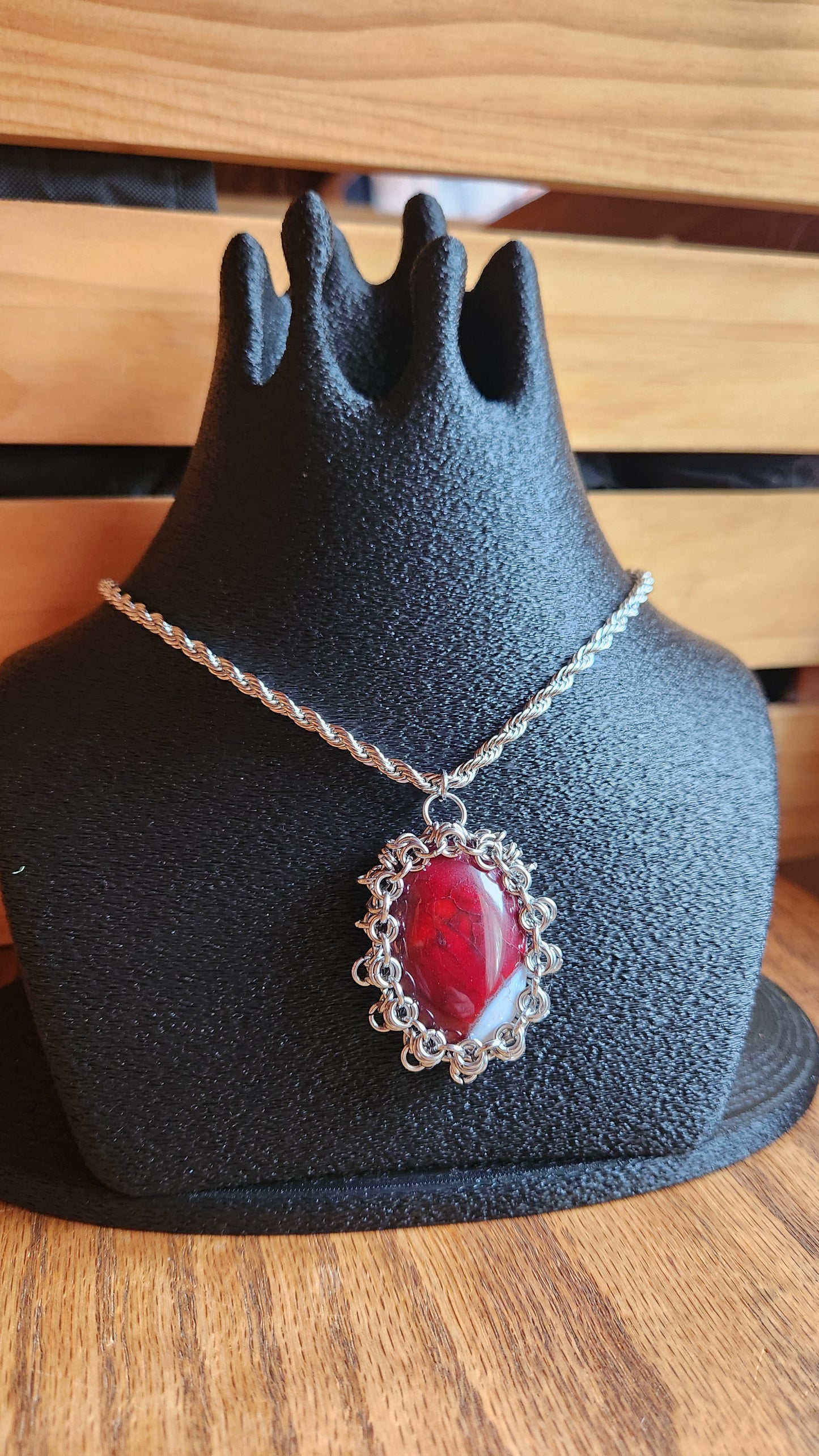 22 inch chain with Bezel