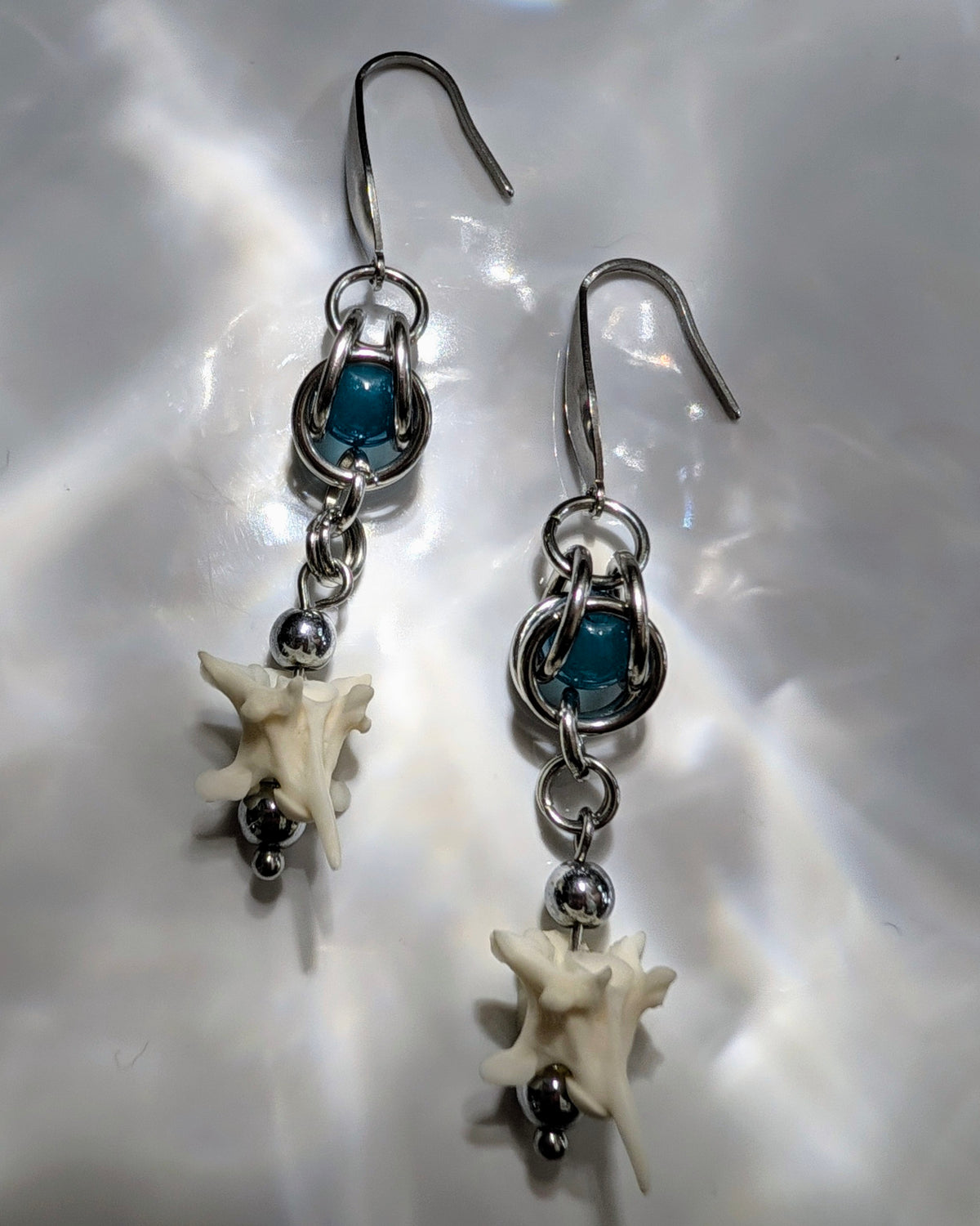 Captive Snake Earrings