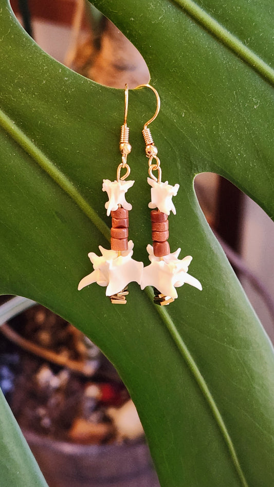 Snake vertebrae Earrings