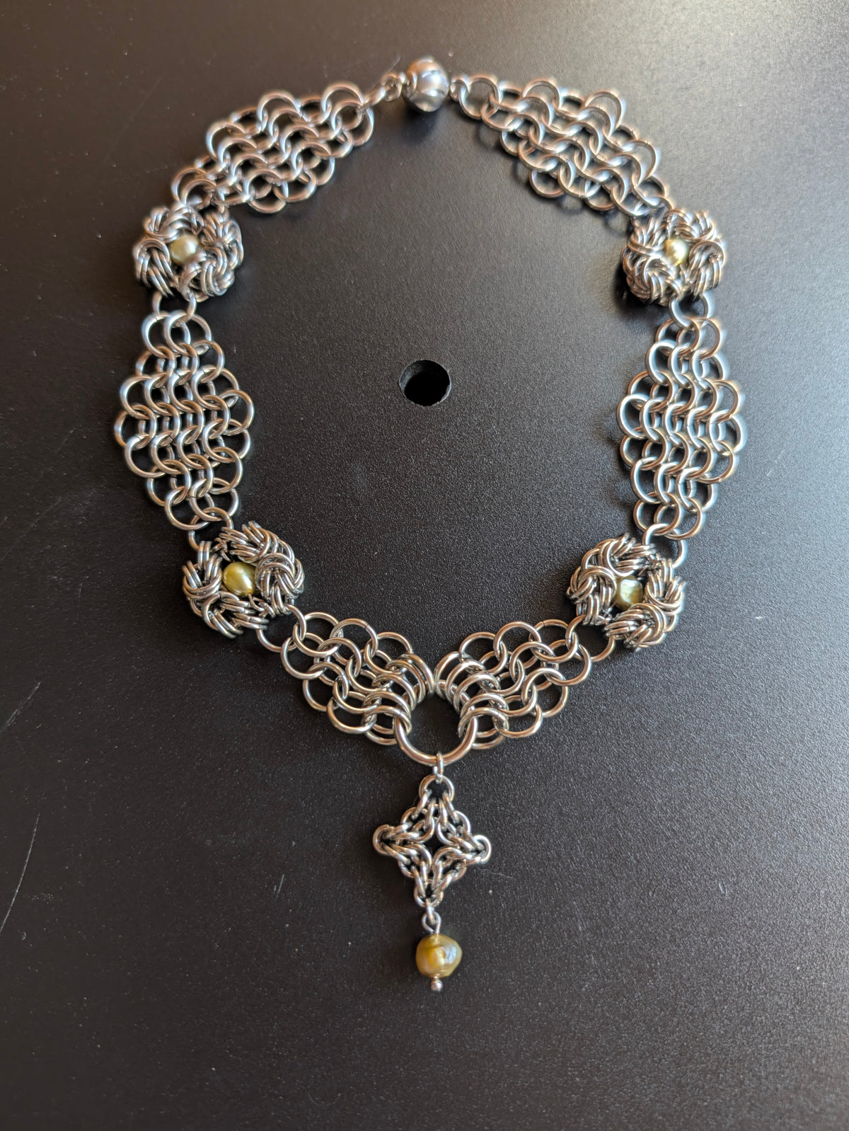 Baroque inspired necklace