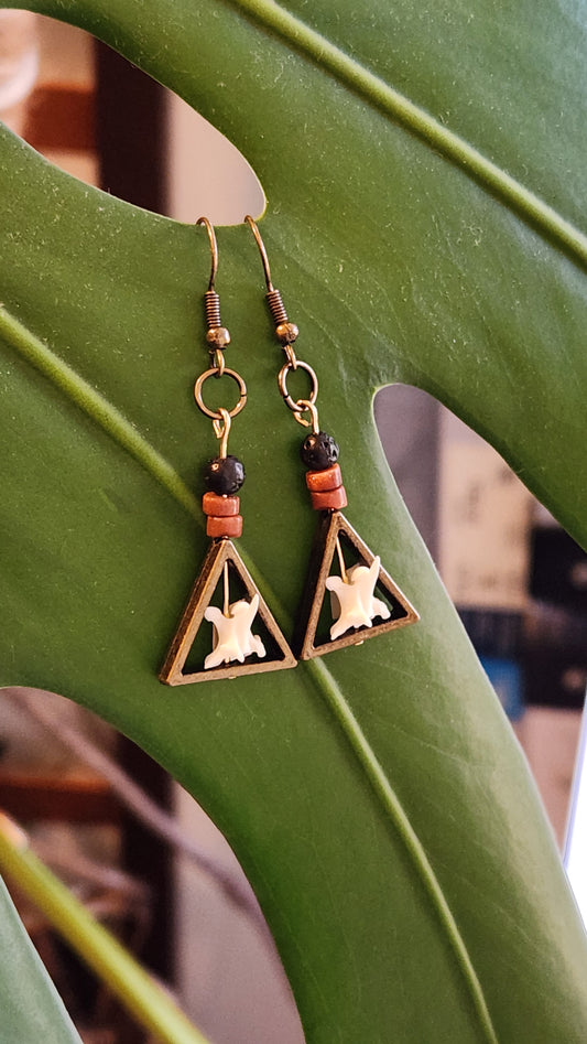 Snake vertebrae Earrings