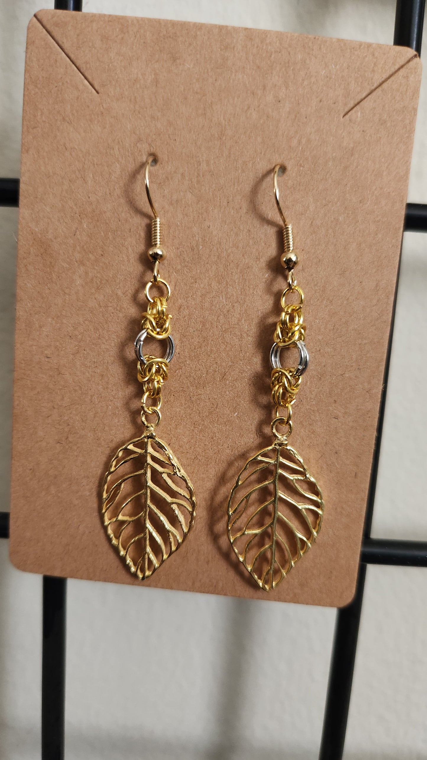 Chain Maille Ear Rings