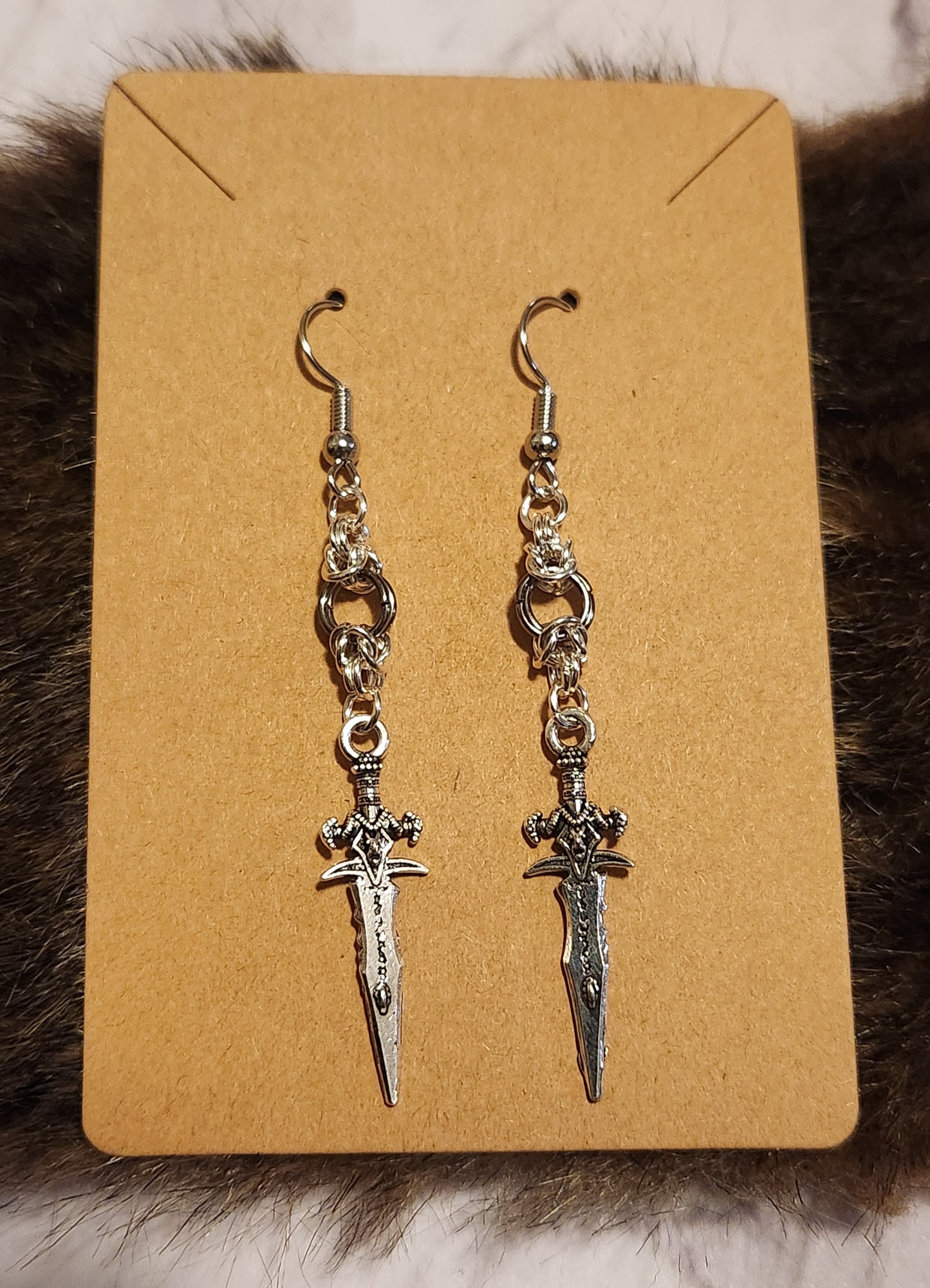 Chain Maille Ear Rings