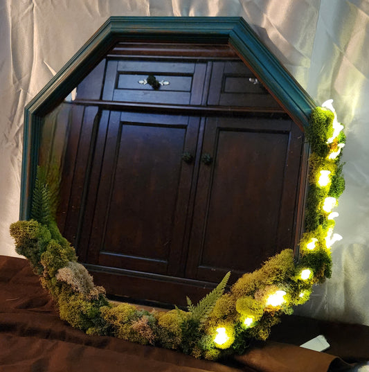 LED mushrooms mirror