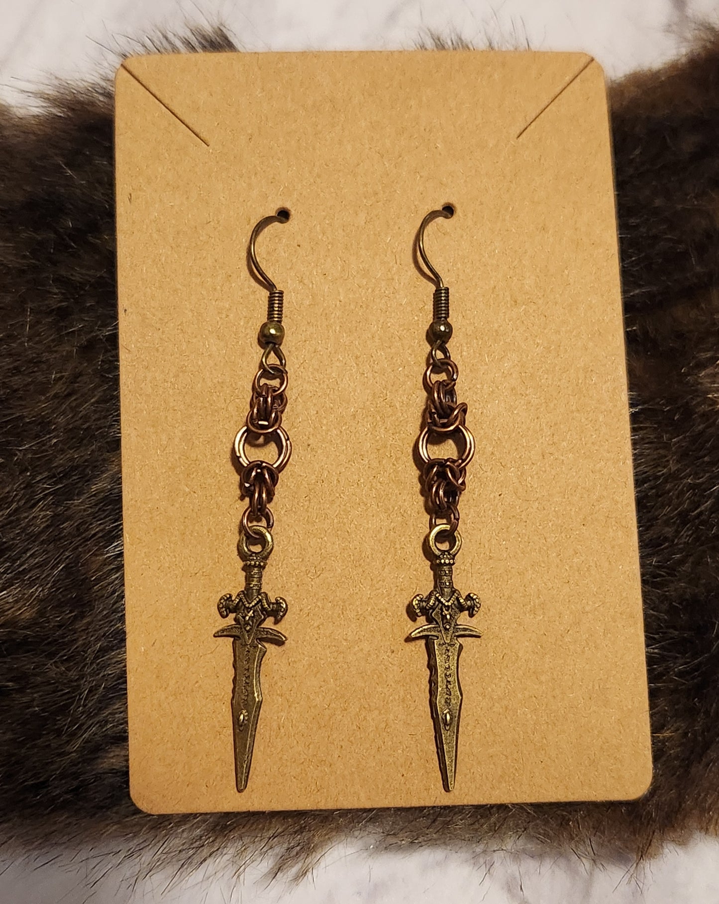 Chain Maille Ear Rings