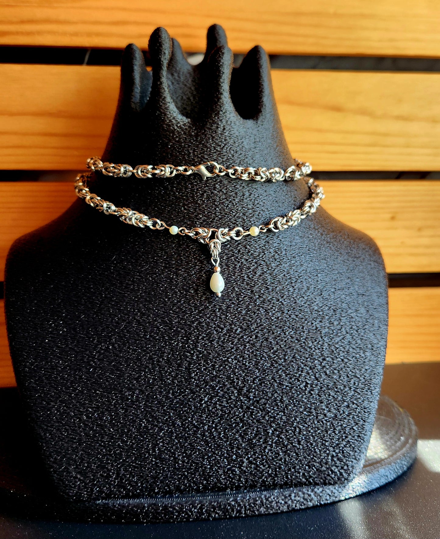 22inch micromaille with pearl