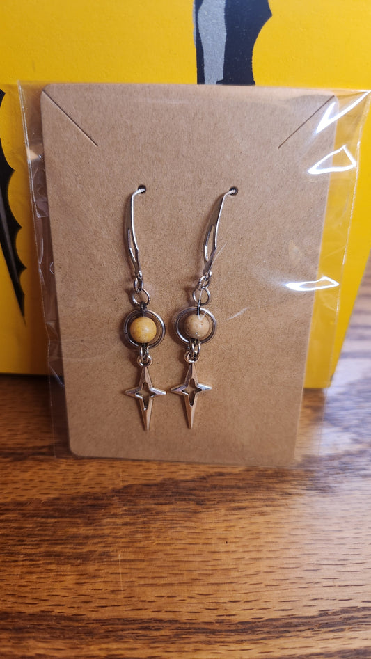 Chainmaille earrings star