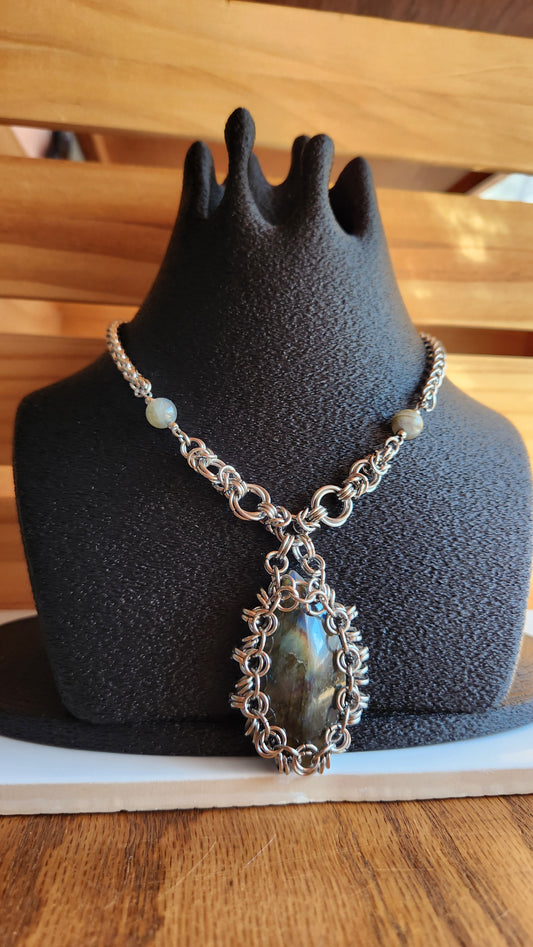 Labradorite high flash