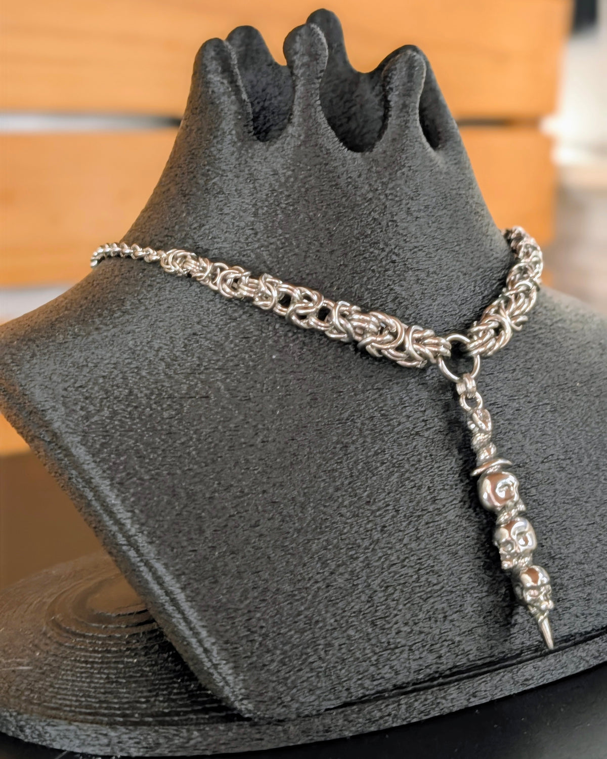 Snake pendant 15 inch