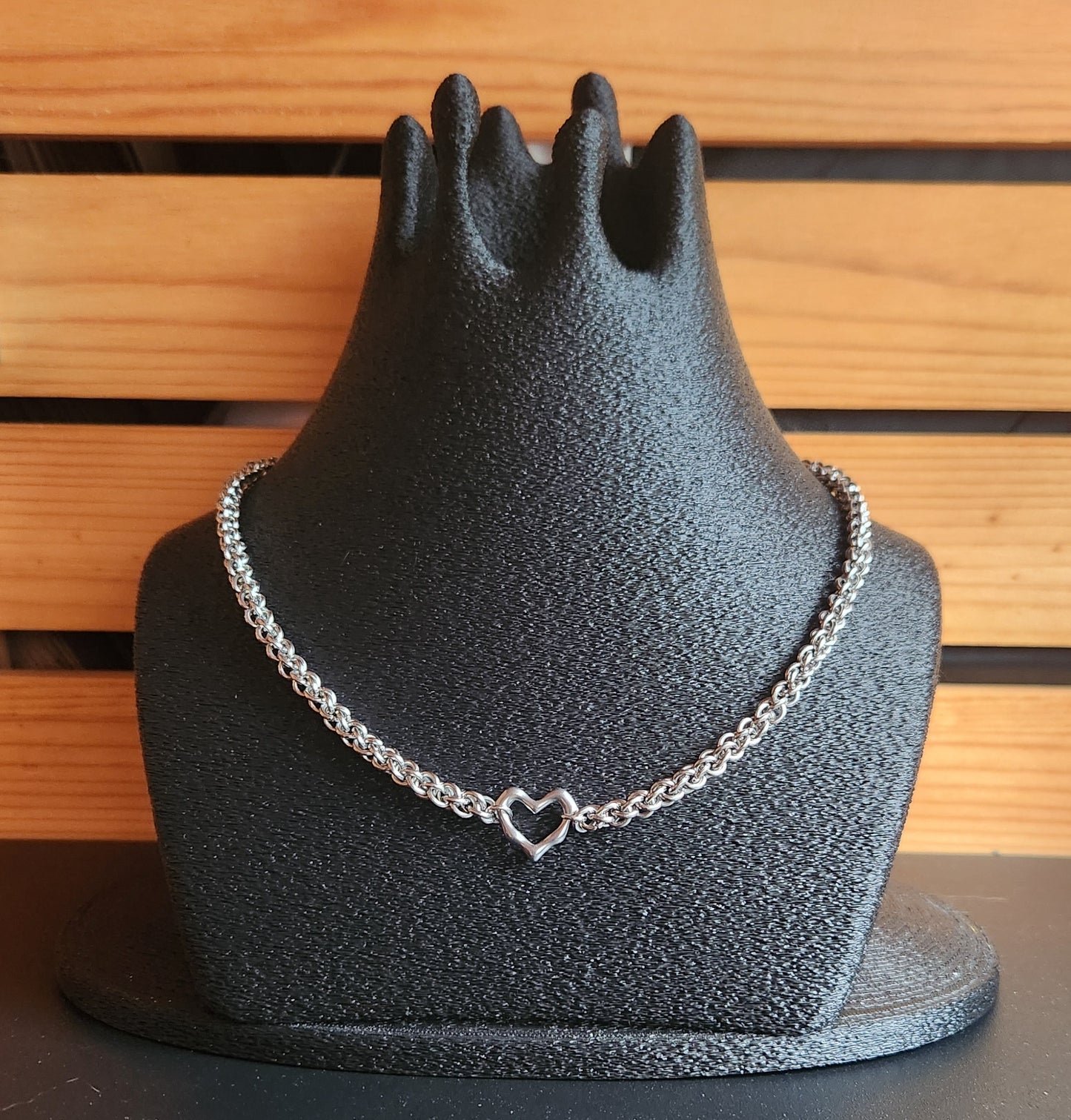 Hardware Heart Necklace
