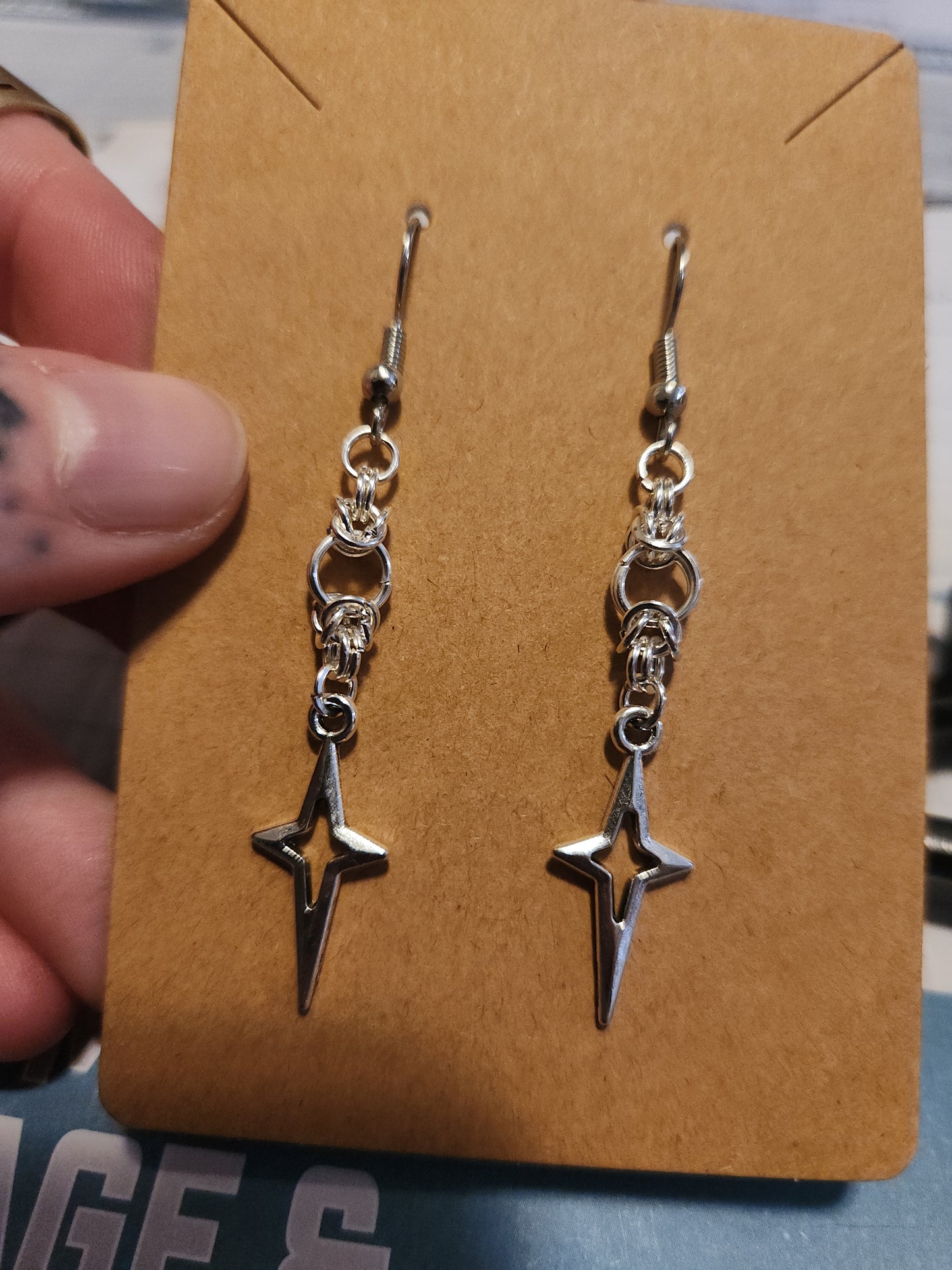 Chain Maille Ear Rings